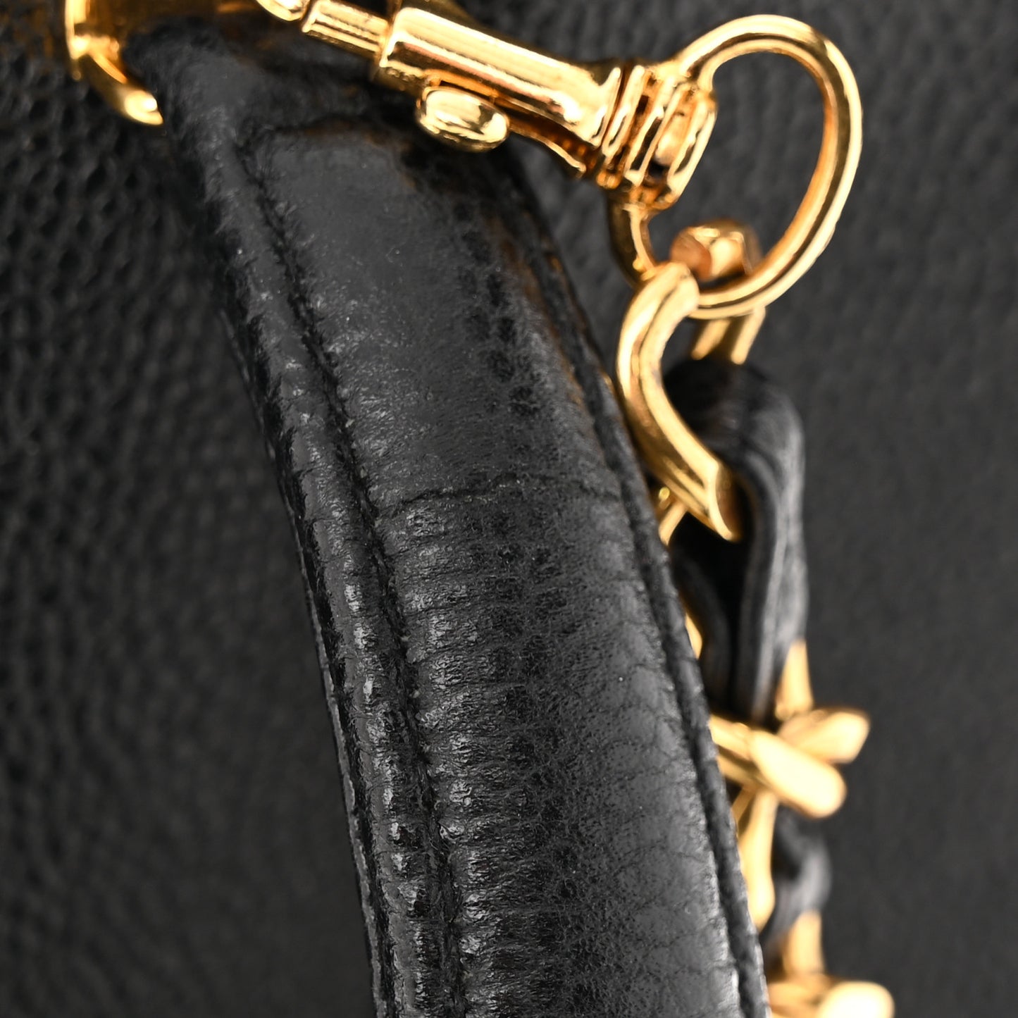 Caviar Vanity Train Case Black