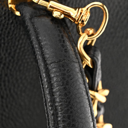 Chanel Caviar Vanity Train Case Black 13 of 14