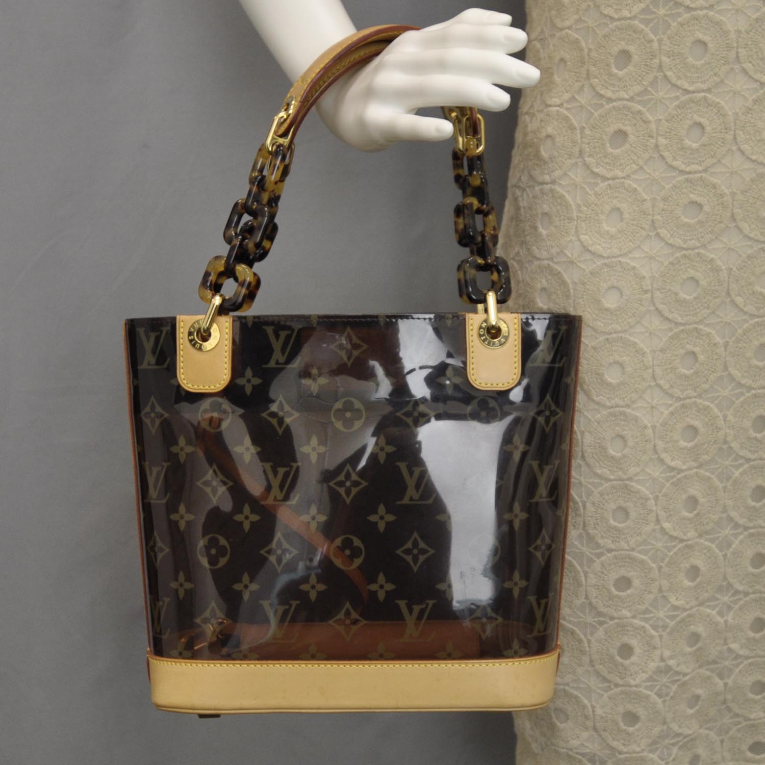 Louis Vuitton Vinyl Cabas Ambre PM 2 of 11