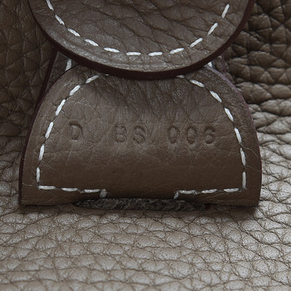 Hermes Taurillon Clemence Evelyne III PM Etoupe 7 of 10