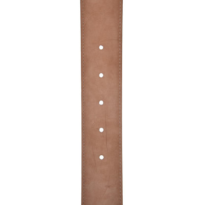 Gucci Calfskin Interlocking G 37mm Belt 100 40 Camelia 5 of 8