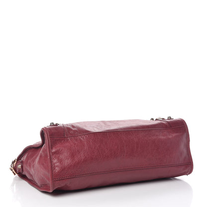 Balenciaga Agneau Giant 12 Rose Gold Hardware City Cassis 4 of 14