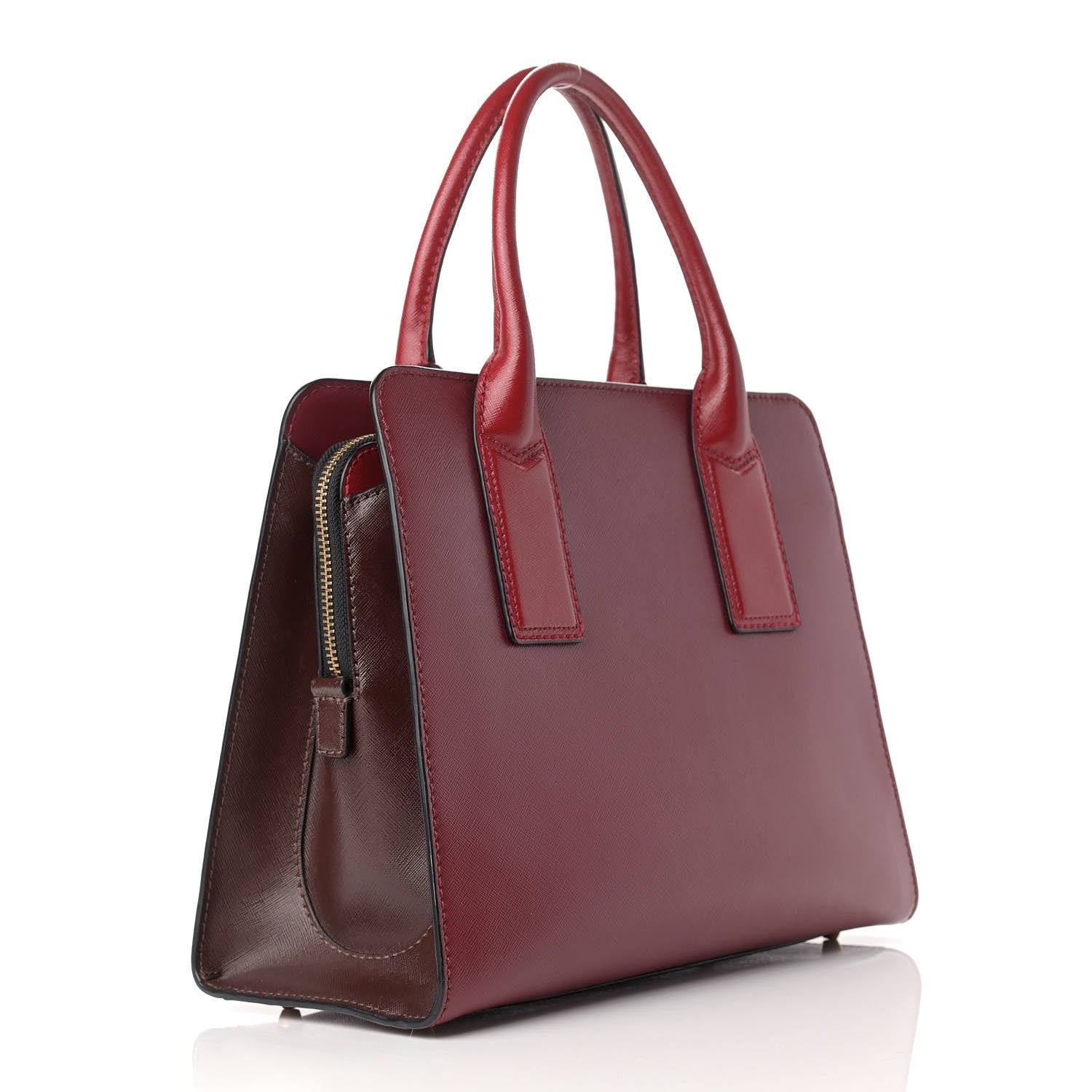 Marc Jacobs Saffiano Big Shot Tote Red Multicolor 3 of 11