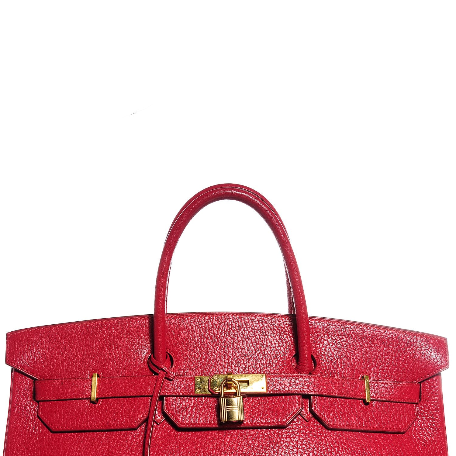 Hermes Ardennes Birkin 40 Rouge Vif 8 of 28