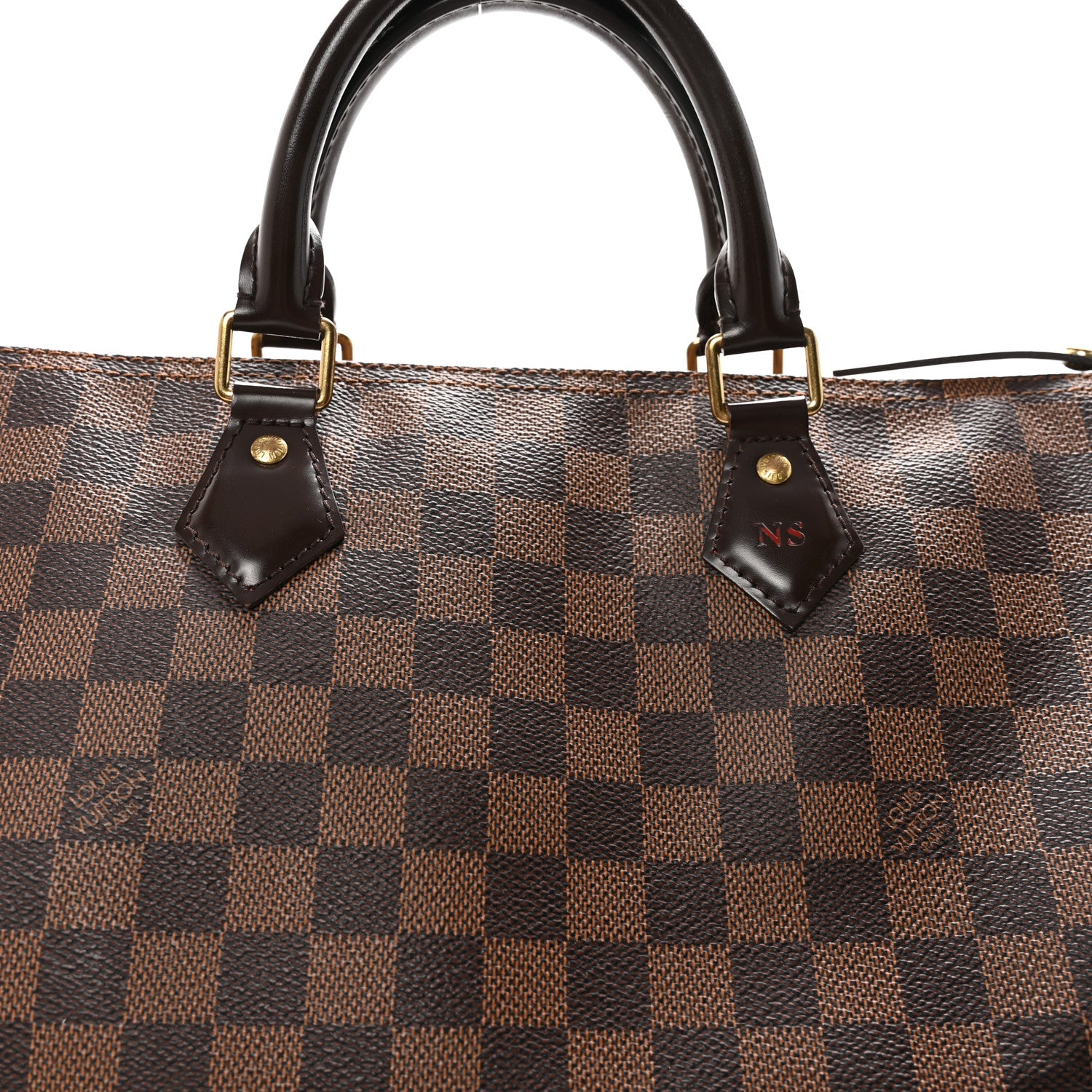 Louis Vuitton Damier Ebene Speedy 35 8 of 10