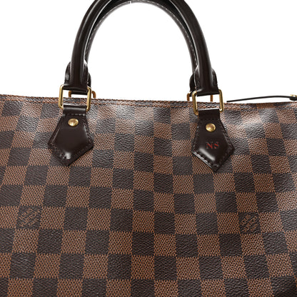Louis Vuitton Damier Ebene Speedy 35 8 of 10