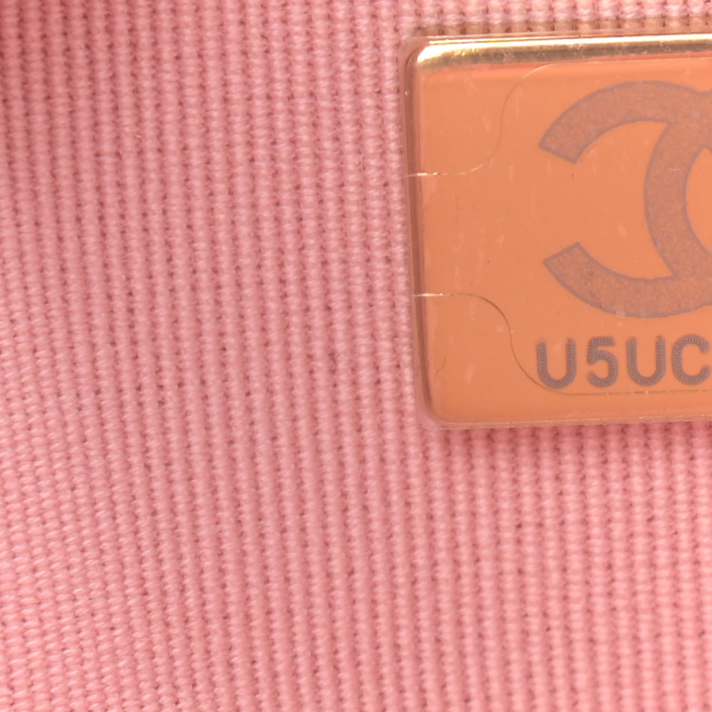 Caviar Quilted Wallet On Chain WOC Light Pink