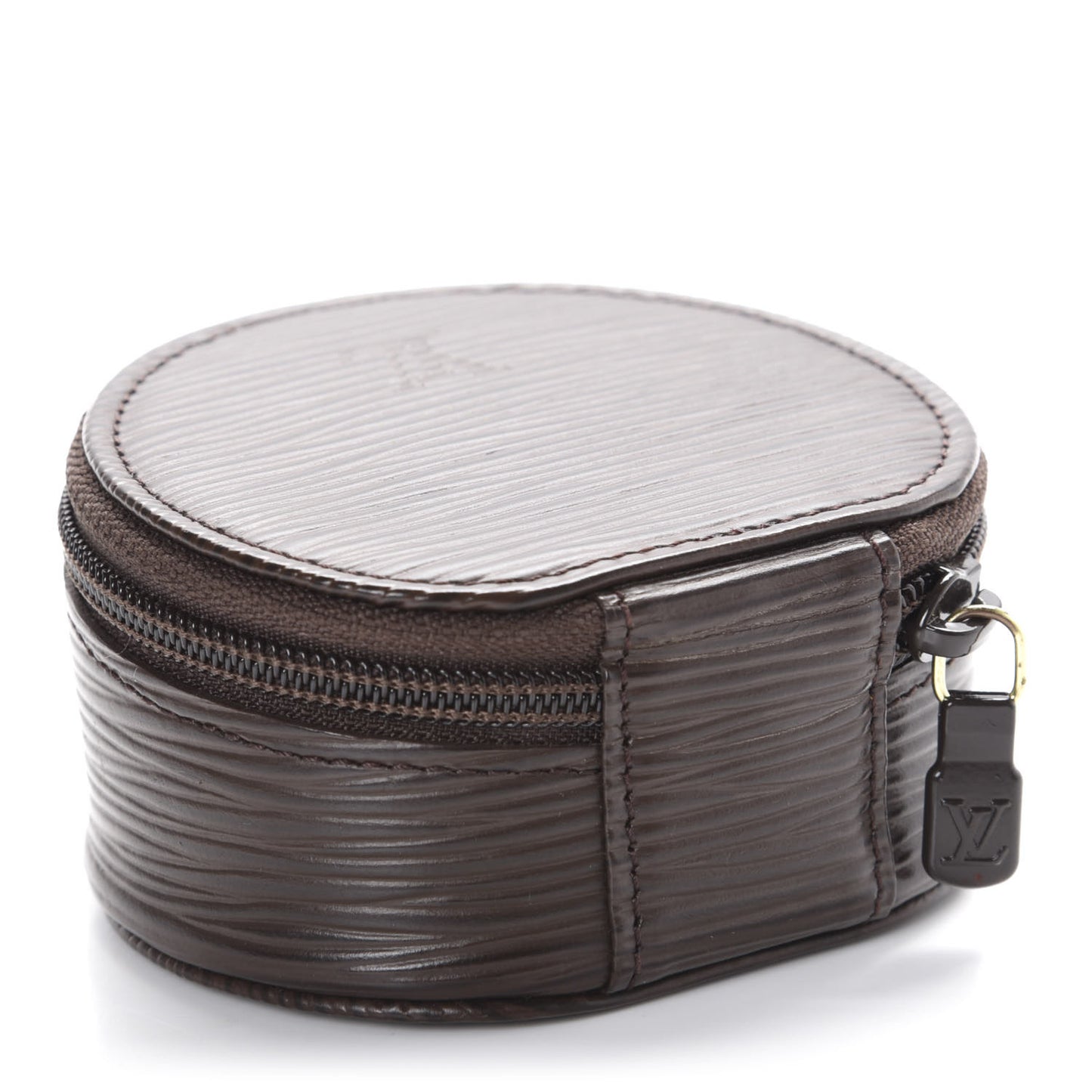 Epi Ecrin Bijoux 10cm Jewelry Box Case Moka