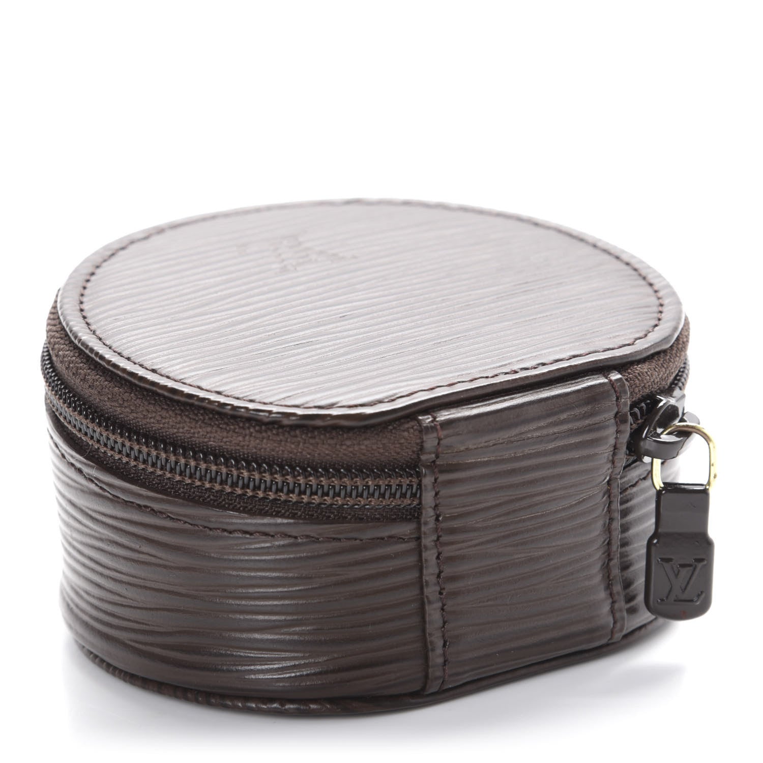 Louis Vuitton Epi Ecrin Bijoux 10cm Jewelry Box Case Moka 3 of 8