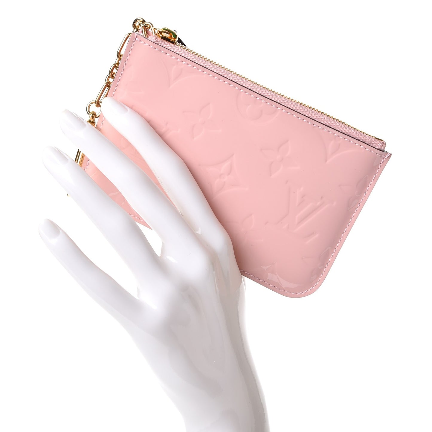 Vernis Key Pouch Rose Ballerine