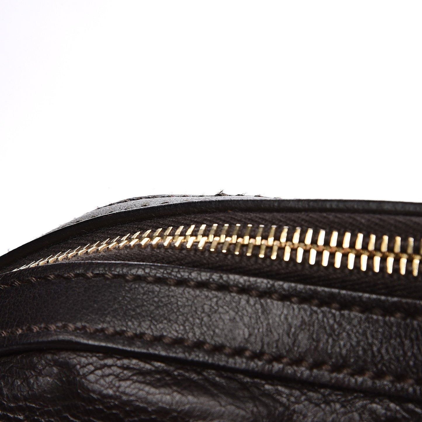 Calfskin Large Muse Dark Brown