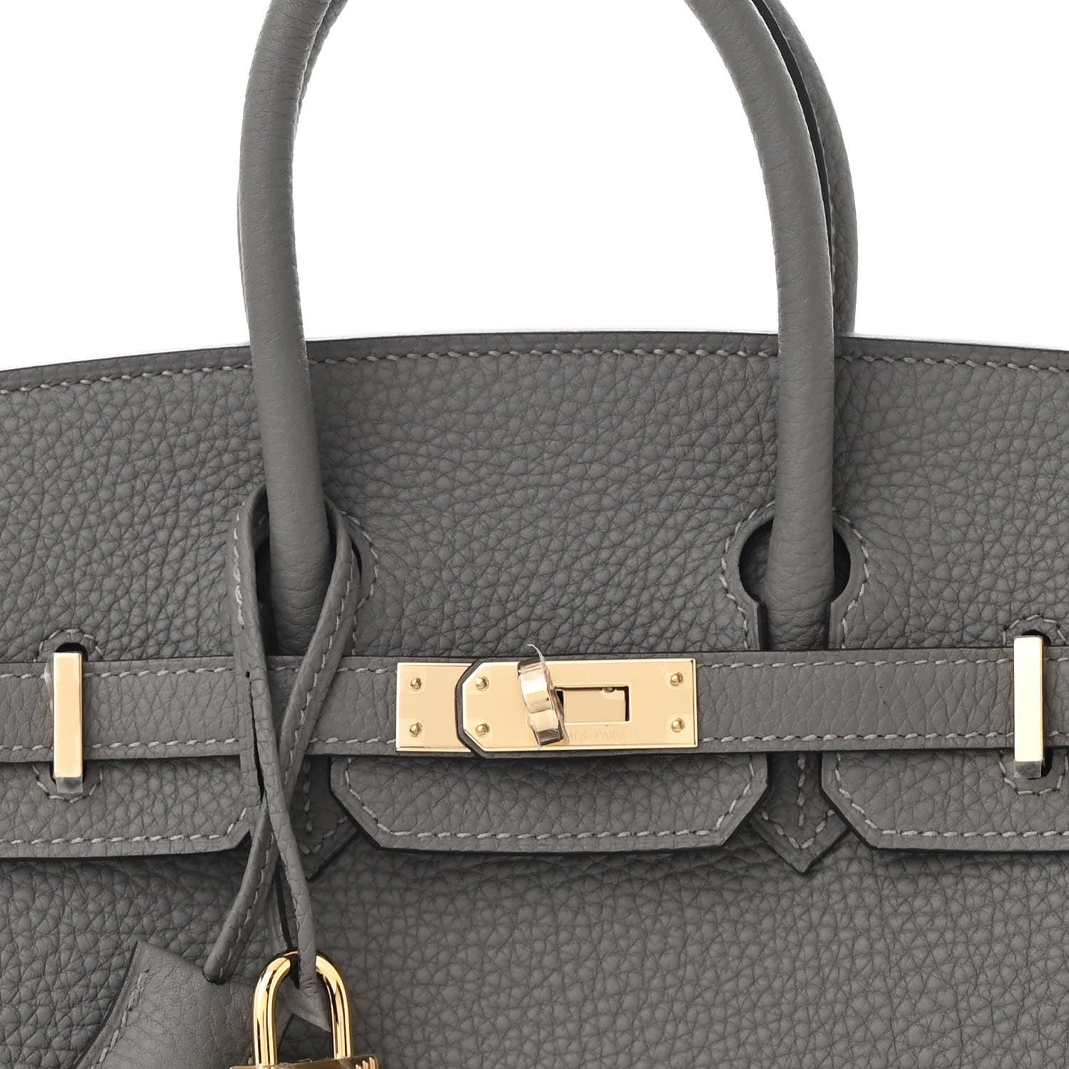 Hermes Togo Birkin 25 Gris Meyer 8 of 11