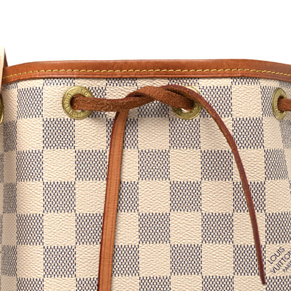 Louis Vuitton Damier Azur Noe BB 8 of 11
