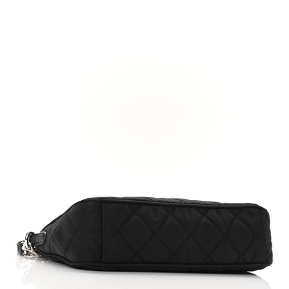 Prada Nylon Tessuto Impuntu Quilted Crossbody Bag Black 4 of 9
