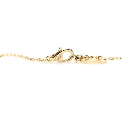 Cartier 18K Yellow Gold Diamond LM D'Amour Pendant Necklace 4 of 5
