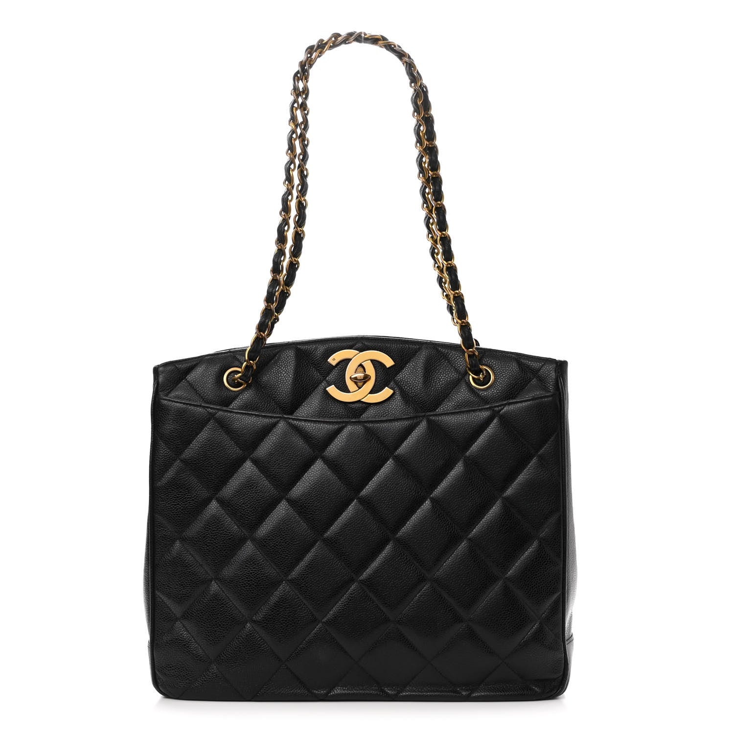 Chanel Caviar Shopper Tote Black 1 of 10