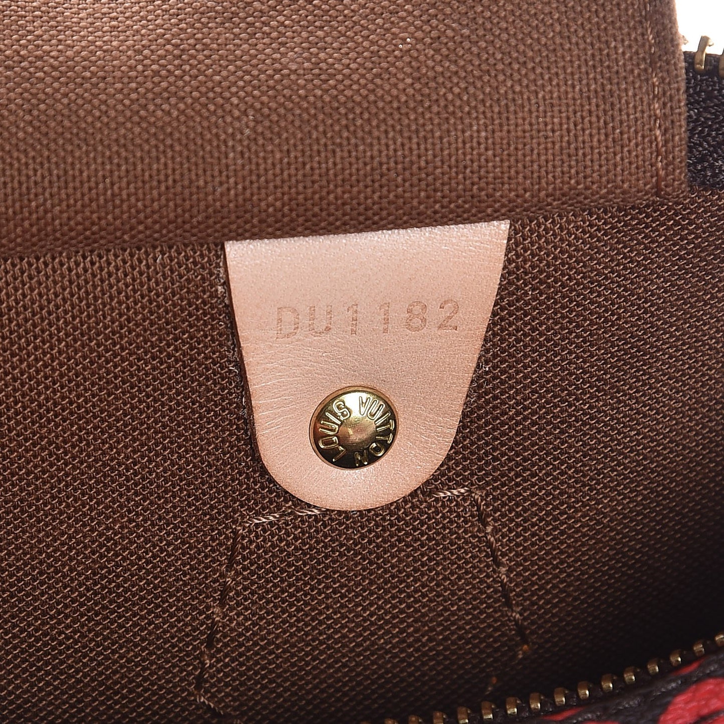 Monogram Kusama Town Speedy 30 Red