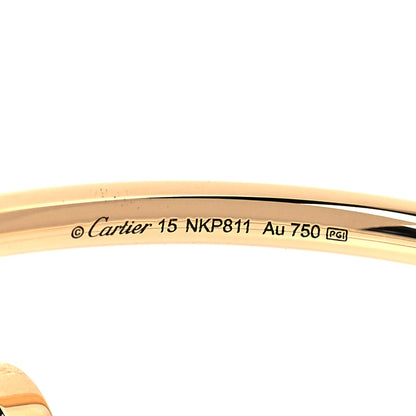 Cartier 18K Yellow Gold Small Juste Un Clou Bracelet 15 4 of 4