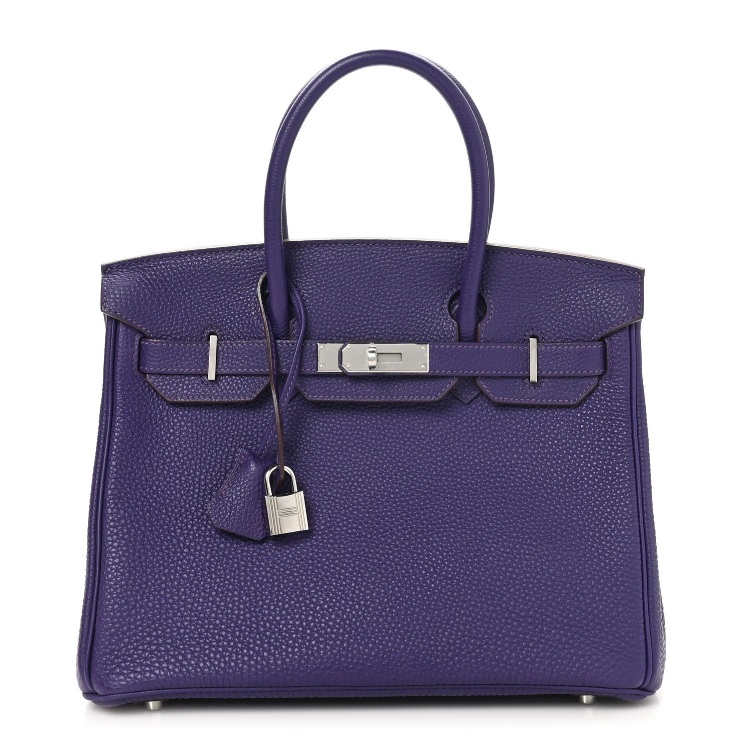 Hermes Togo Birkin 30 Iris 1 of 10