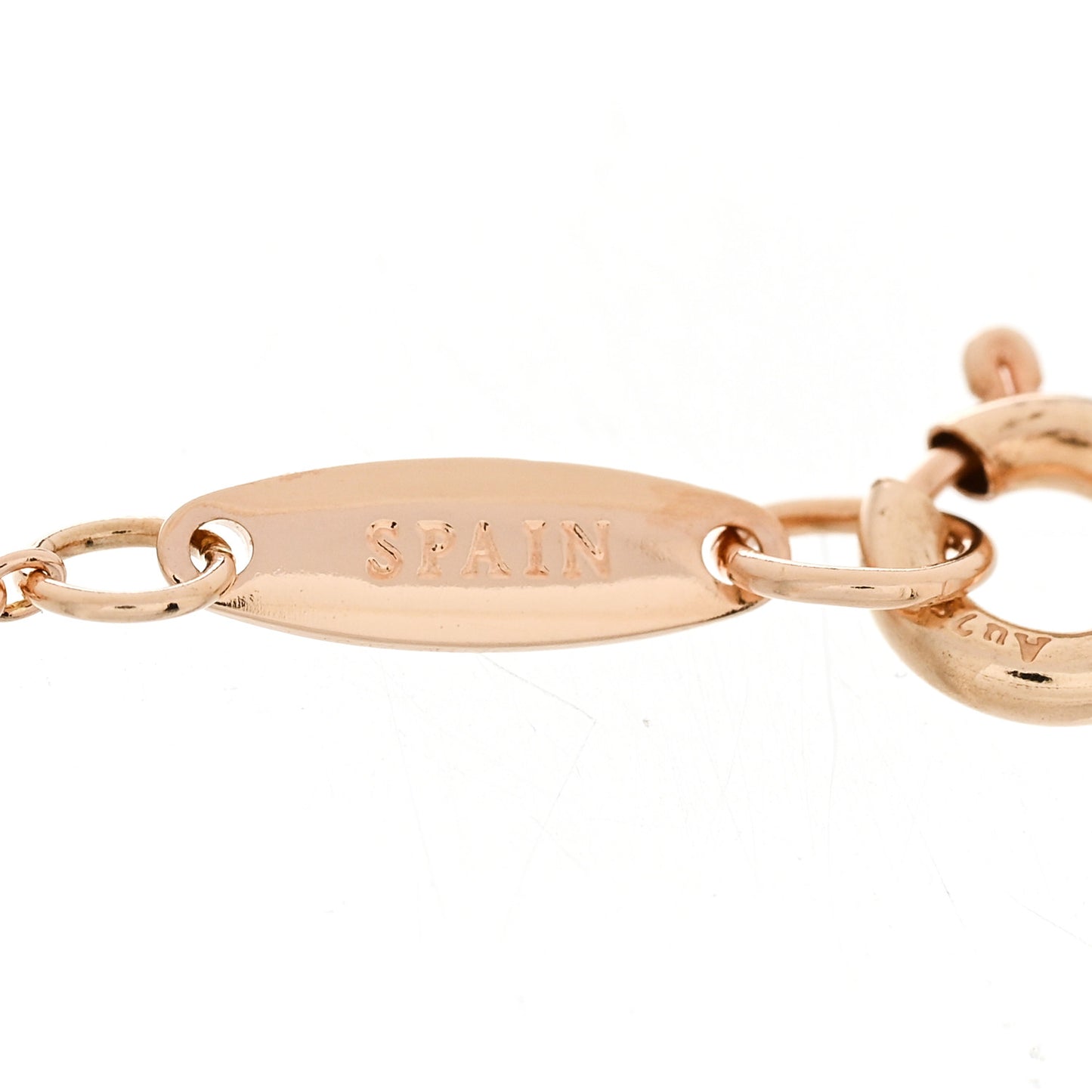 18K Rose Gold Diamond .10ct Elsa Peretti Diamonds by the Yard Bracelet