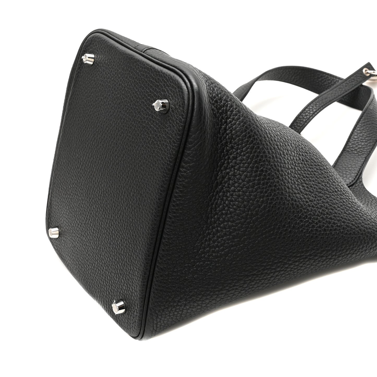 Taurillon Clemence Picotin Lock 22 MM Black