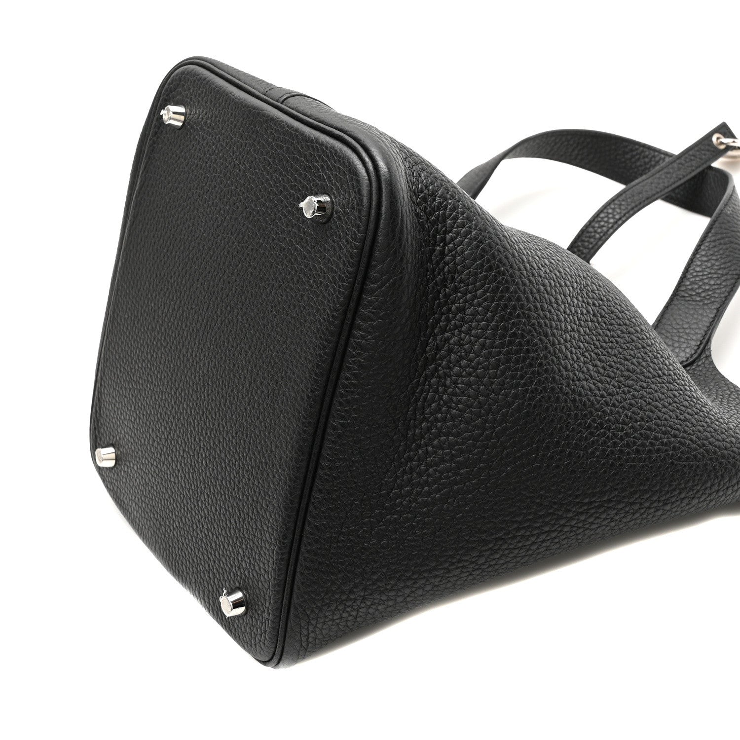 Hermes Taurillon Clemence Picotin Lock 22 MM Black 9 of 9