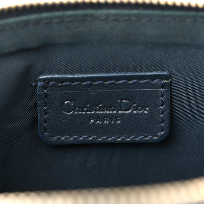 Christian Dior Monogram Mini Saddle Pochette Navy 6 of 13
