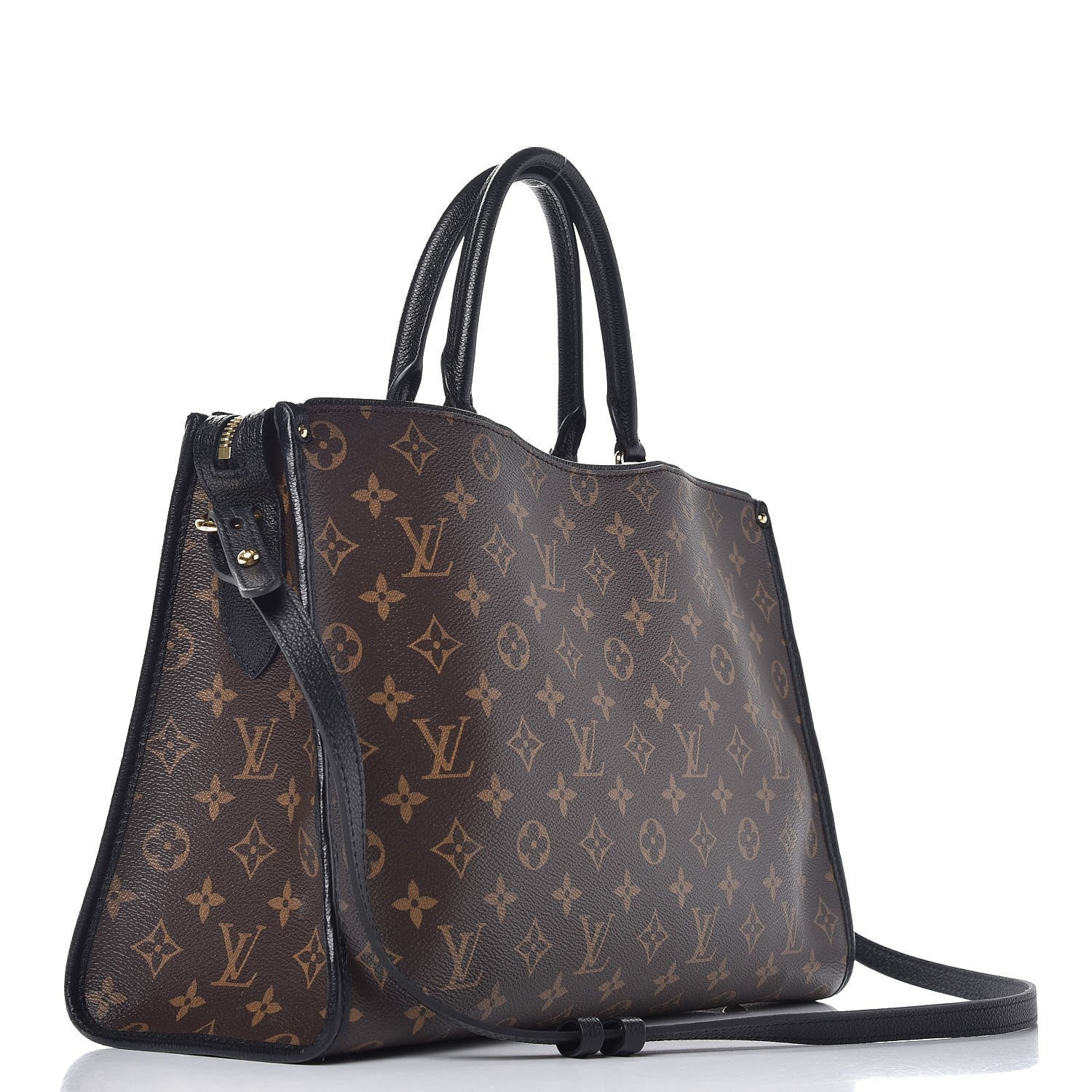 Louis Vuitton Monogram Popincourt MM Black 3 of 7