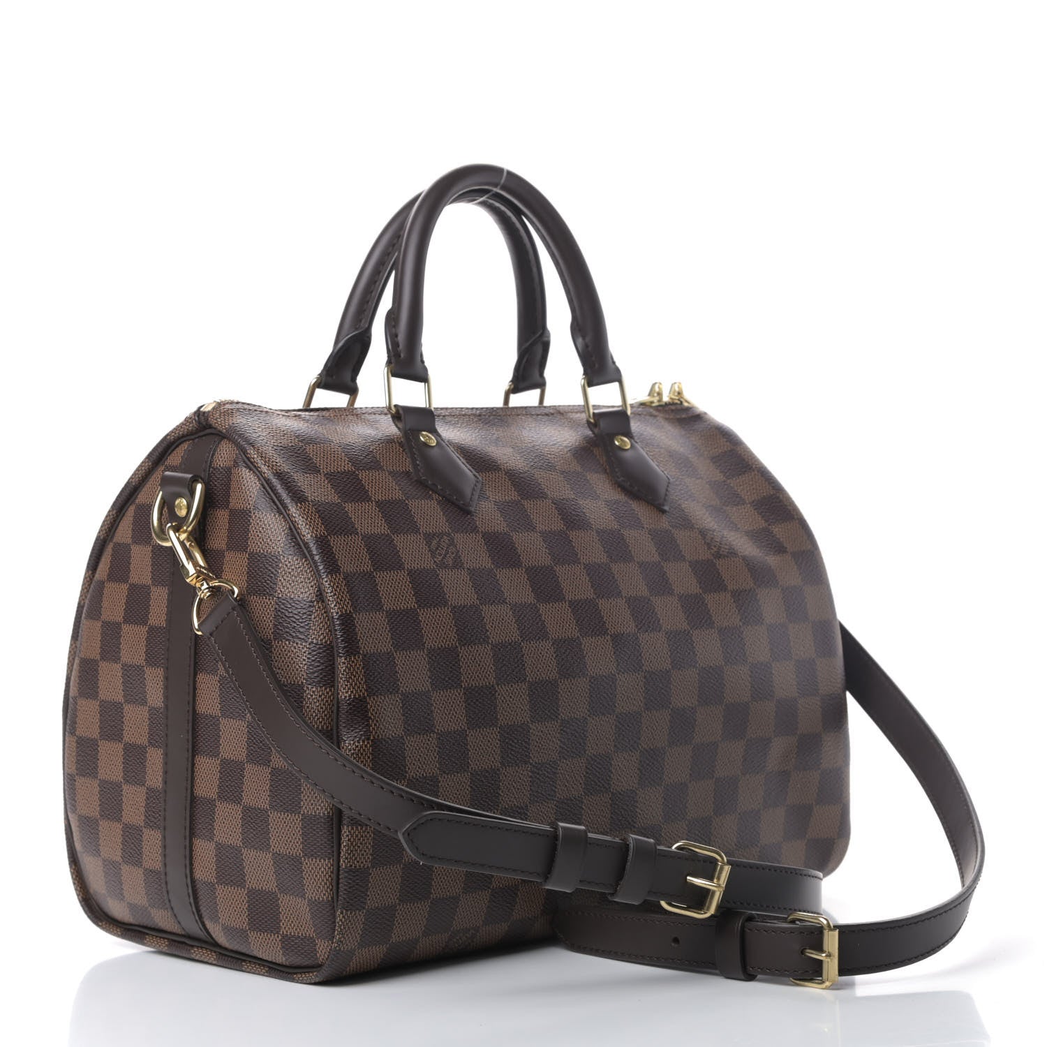 Louis Vuitton Damier Ebene Speedy Bandouliere 30 2 of 4