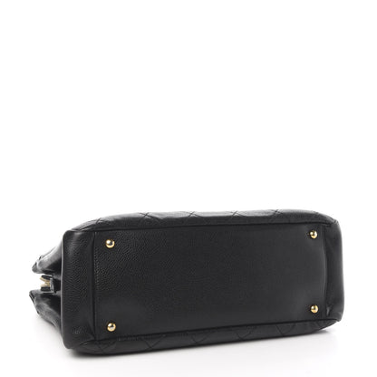 Chanel Caviar Quilted Timeless CC Soft Tote Black 4 of 10