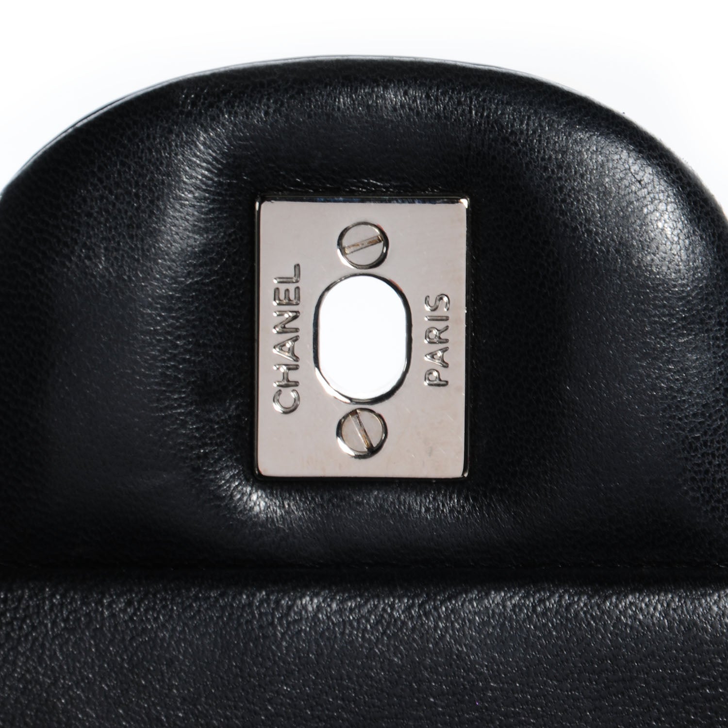 Chanel Patent Quilted Maxi Double Flap Black 7 of 10