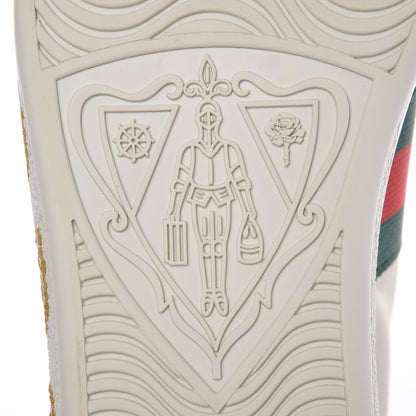 Gucci X SEGA Calfskin Ayers Web Guccy Womens Ace Sneakers 37 White 11 of 12