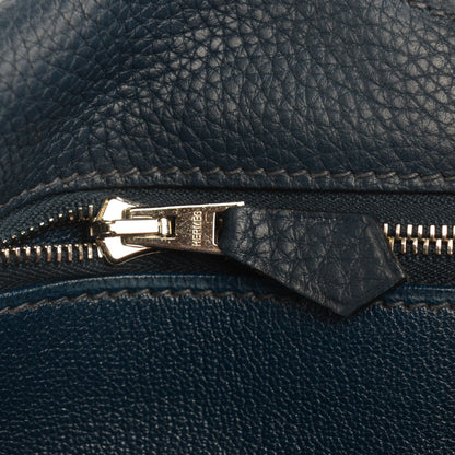 Hermes Taurillon Clemence Kelly Retourne 35 Bleu De Prusse 12 of 23