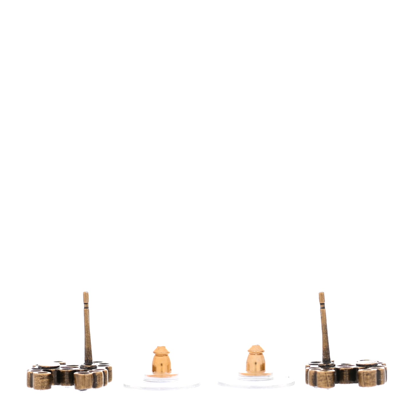 Crystal City Of Lights CC Earrings Gold