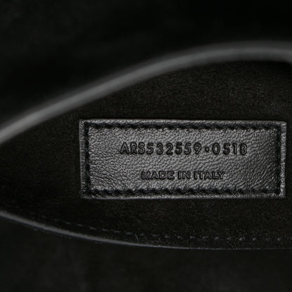Saint Laurent Lambskin Amalia Flap Shoulder Bag Black 7 of 15