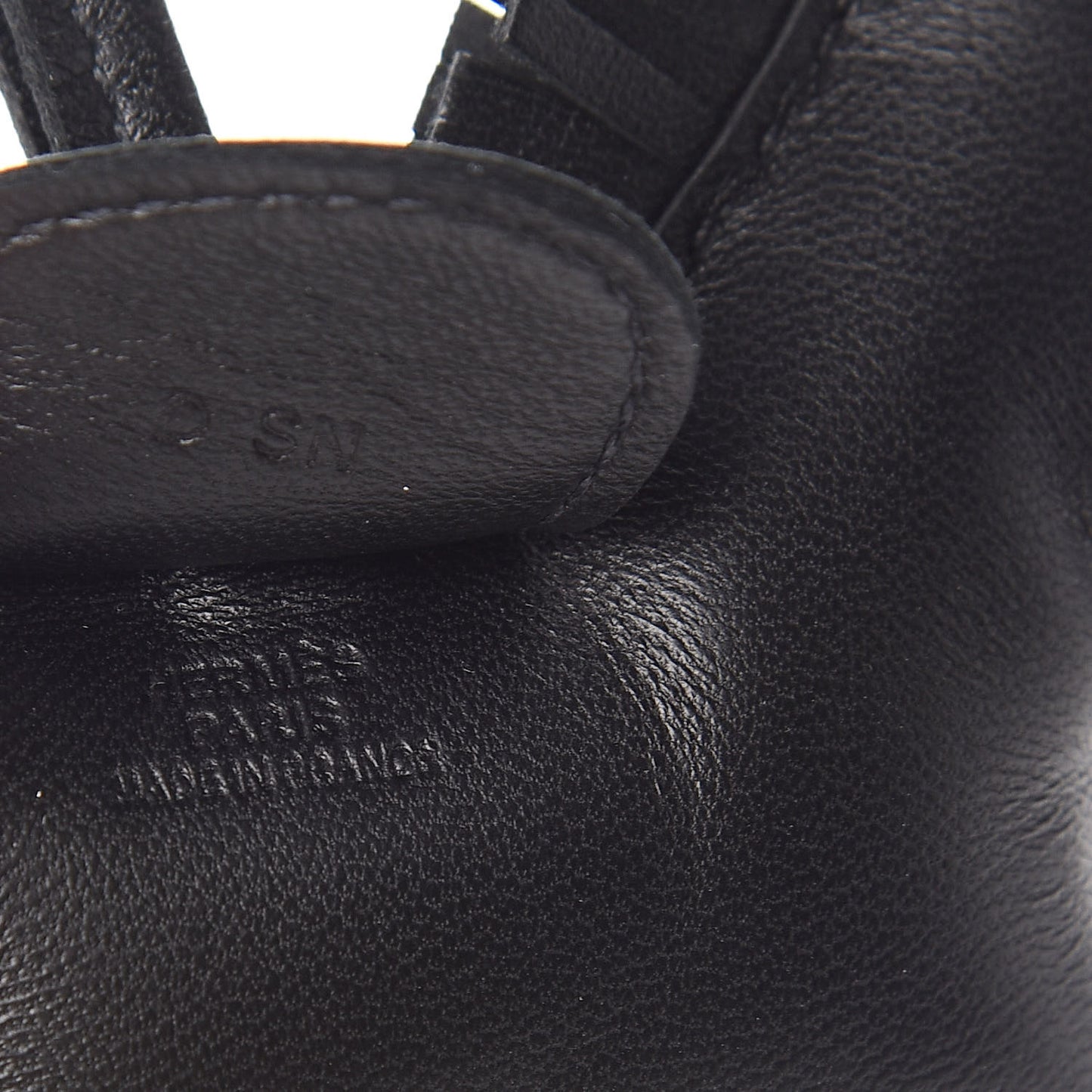 Milo Lambskin Grigri Rodeo Horse Bag Charm GM So Black