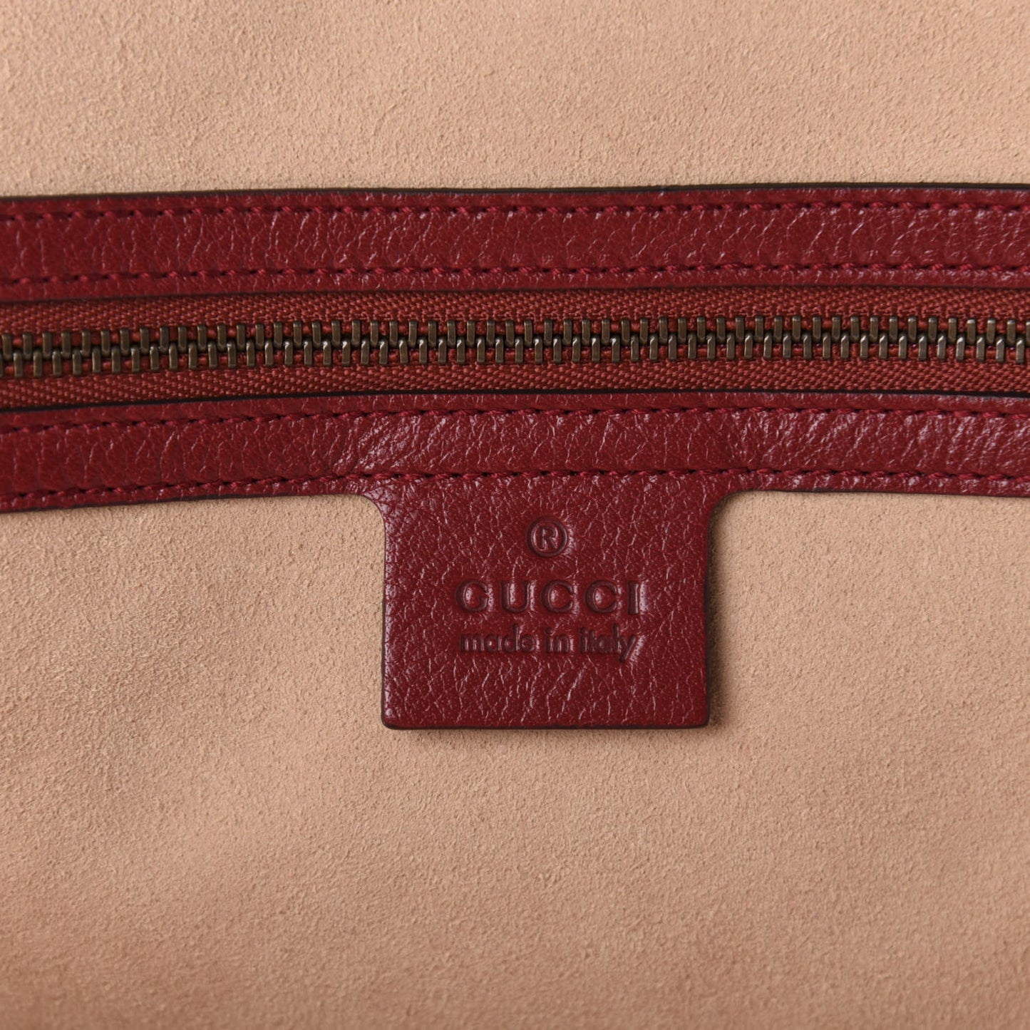 Calfskin Large Re(Belle) Top Handle Bag Red