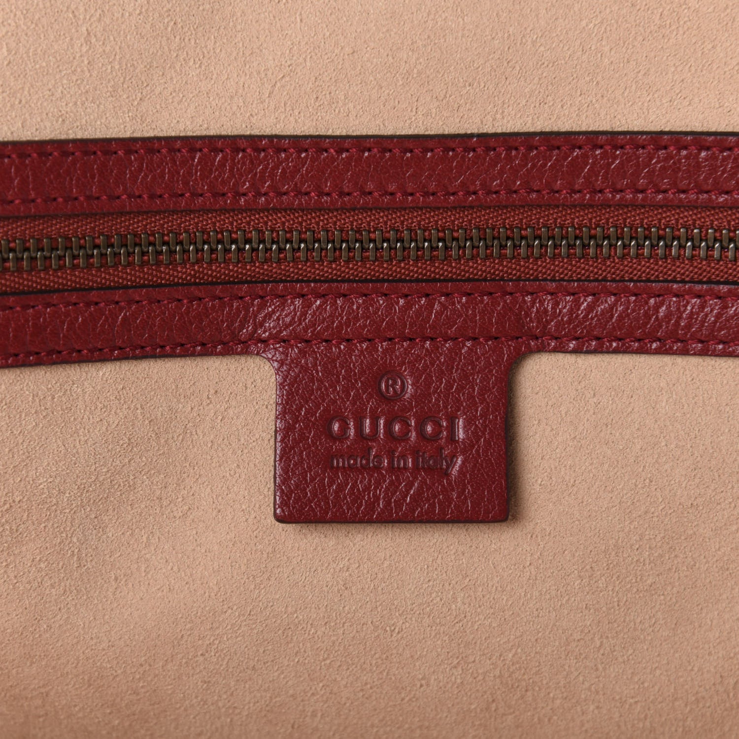 Gucci Calfskin Large Re(Belle) Top Handle Bag Red 8 of 10