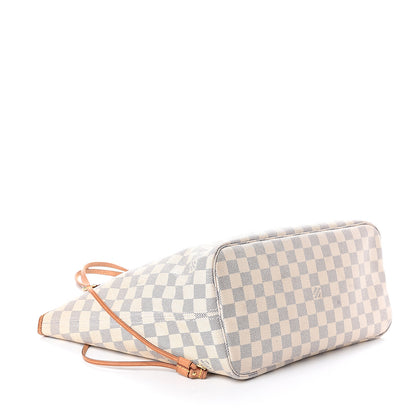 Louis Vuitton Damier Azur Neverfull MM 3 of 9