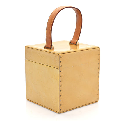 Louis Vuitton Vernis Bleecker Box Beige 3 of 10