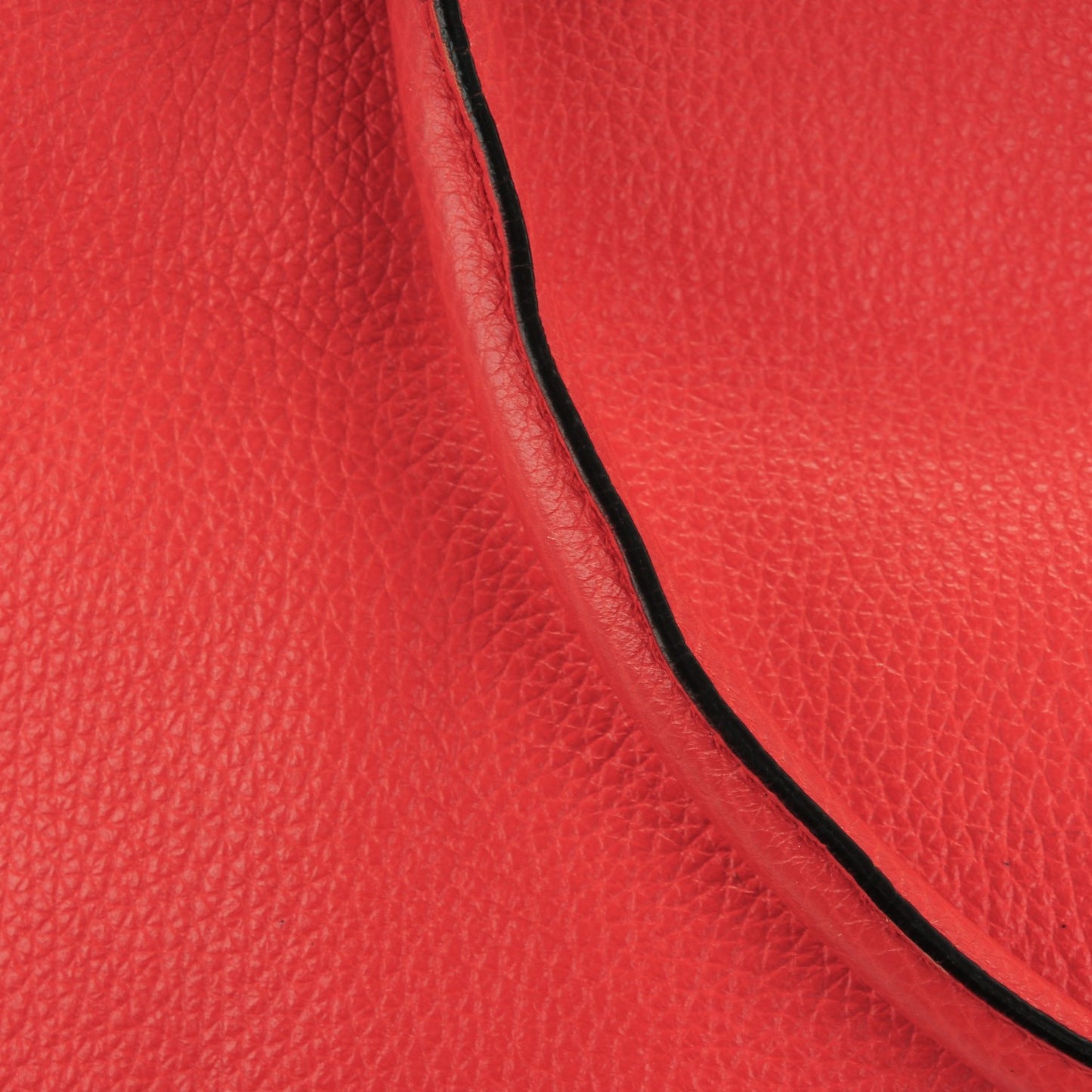 Calfskin Large D Ring Tote Orange