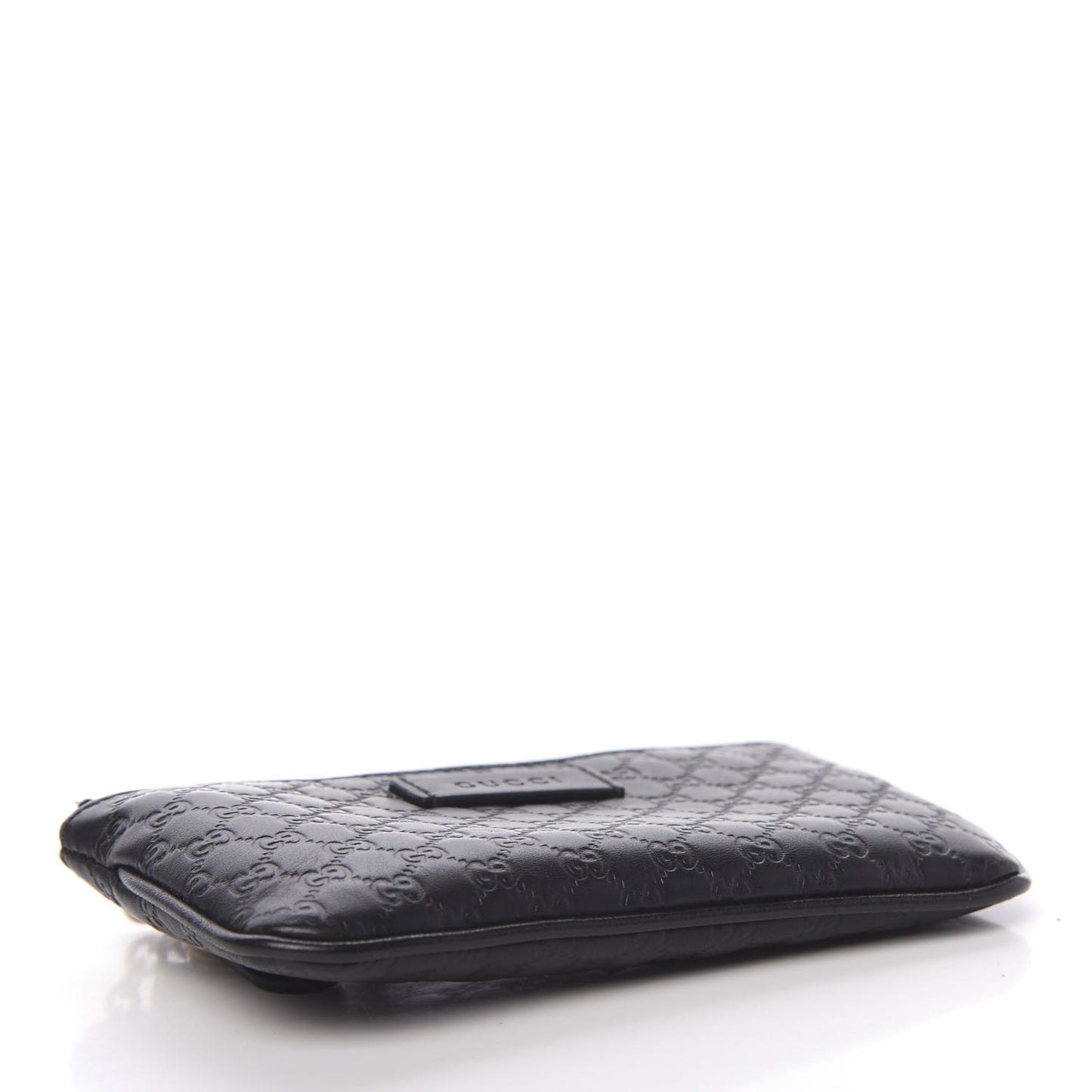 Microguccissima Key Ring Coin Case Black