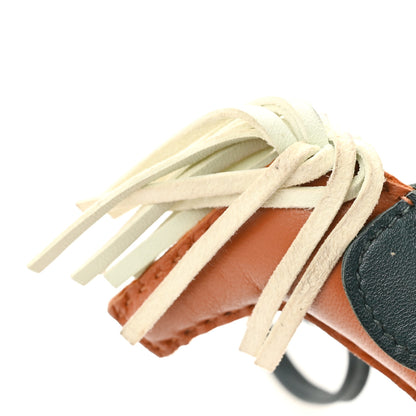 Hermes Milo Lambskin Grigri Rodeo Horse Bag Charm PM Gold Vert Cypress Vert Fizz 5 of 5