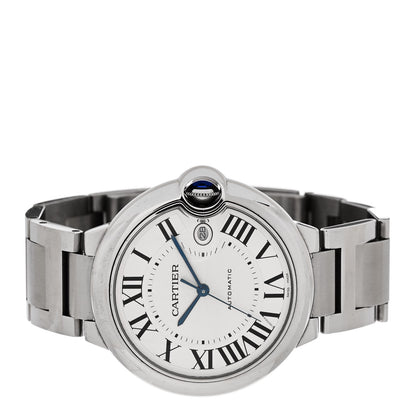 Cartier Stainless Steel 42mm Ballon Bleu De Cartier Automatic Watch 2 of 5