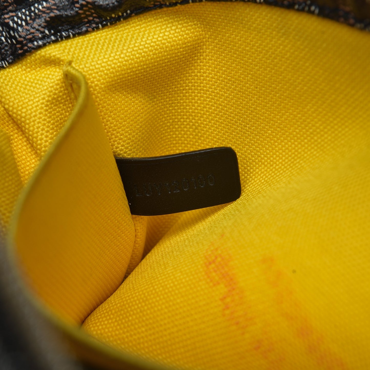 Goyardine Miroir Toiletry Bag GM Black