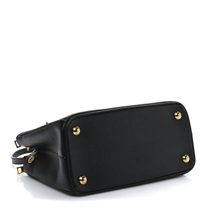 Prada Saffiano Lux Small Galleria Double Zip Tote Black 4 of 11
