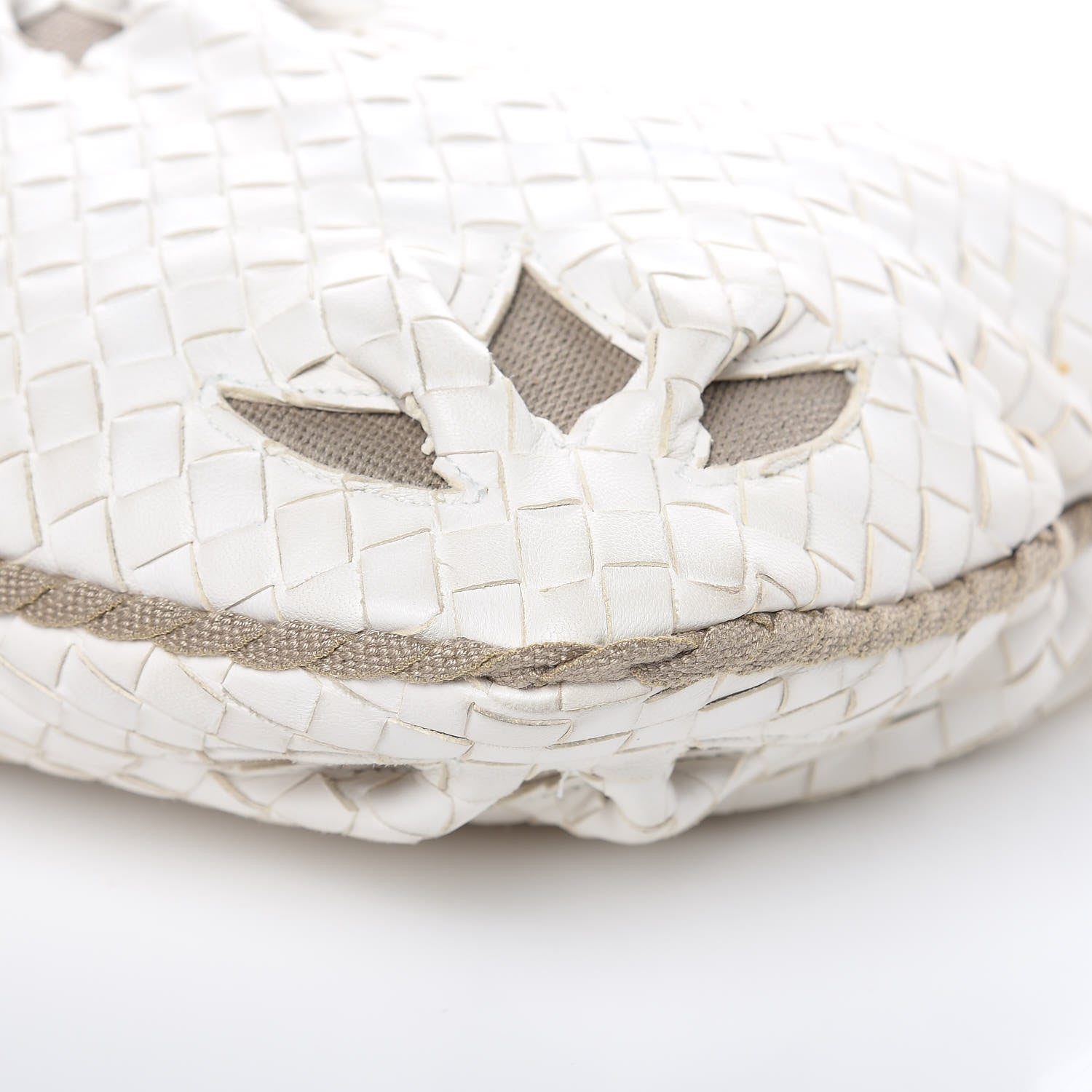 Bottega Veneta Nappa Intrecciato Flower Medium Veneta Hobo White 10 of 12