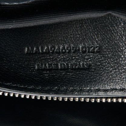Saint Laurent Calfskin Y Quilted Monogram Small Loulou Chain Satchel Black 8 of 12