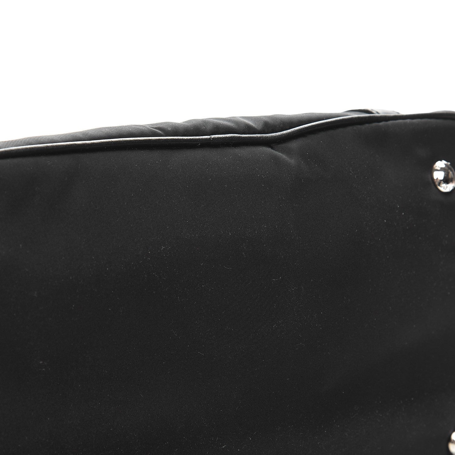 Prada Tessuto Nylon Soft Calf Tote Nero Black 10 of 10