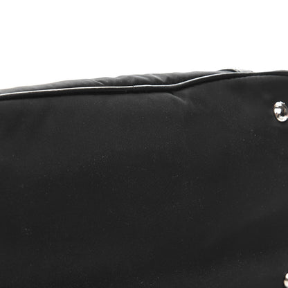 Prada Tessuto Nylon Soft Calf Tote Nero Black 10 of 10